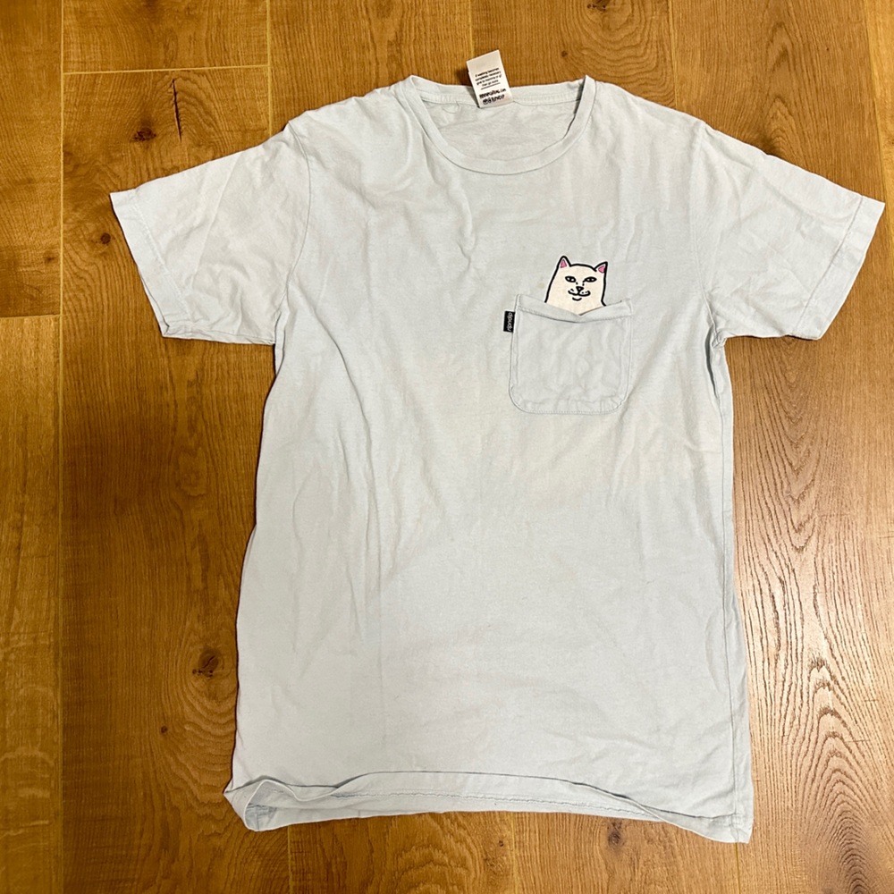 RIPNDIP Light Blue Pocket T-shirt